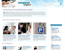 Tablet Screenshot of complaintexpert.co.uk